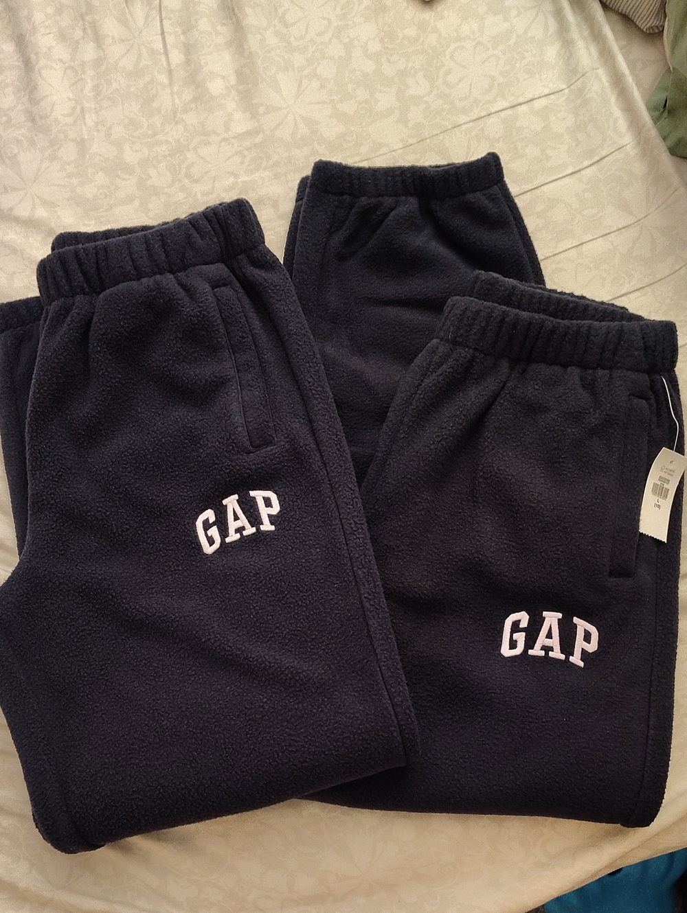 Gap Fleece Sweatpants Navy Kids (2 Pairs)